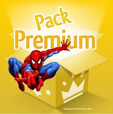 PACK PREMIUM SPIDERMAN
