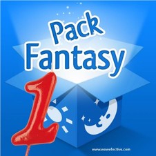 PACK FANTASY PRIMER CUMPLEAÑOS NIÑO